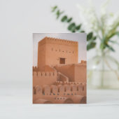 Nizwa Fort Postcard Postkarte (Stehend Vorderseite)