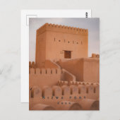 Nizwa Fort Postcard Postkarte (Vorne/Hinten)