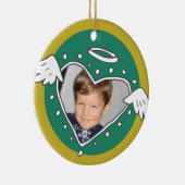 Nizza bis zum Beweis der schwachen Keramik Circle Keramik Ornament (Rechts)