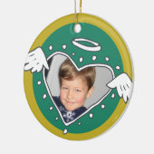 Nizza bis zum Beweis der schwachen Keramik Circle Keramik Ornament (Links)