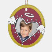 Nizza bis zum Beweis der schwachen Keramik Circle Keramik Ornament (Links)