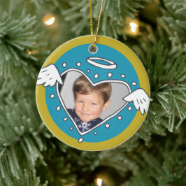 Nizza bis zum Beweis der schwachen Keramik Circle  Ornament