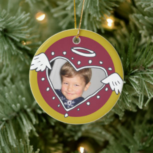 Nizza bis zum Beweis der schwachen Keramik Circle Ornament