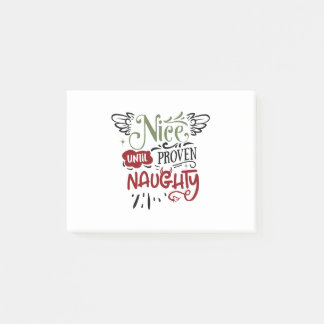 Nizza bis zum erwiesenen Übel Post-it Klebezettel