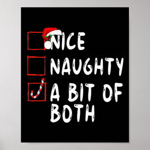Nizza ein bisschen ein wenig heiß Weihnachten Weih Poster