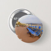 Nizza Frankreich #1 Button (Vorne & Hinten)