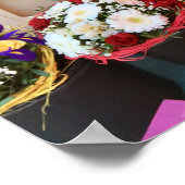 Nizza, Frankreich - Blume Poster (Ecke)