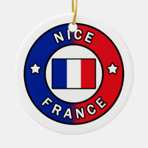 Nizza Frankreich Keramik Ornament