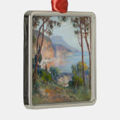 Nizza, Frankreich - Landschaftsmalerei Ornament Aus Metall (Rechts)