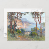 Nizza, Frankreich - Landschaftsmalerei Postkarte (Vorne/Hinten)