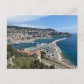 Nizza, Frankreich Postkarte (Vorderseite)