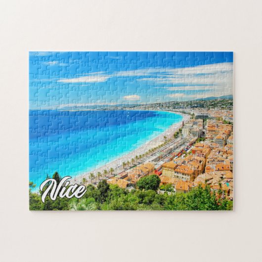 Nizza, Frankreich Puzzle (Horizontal)
