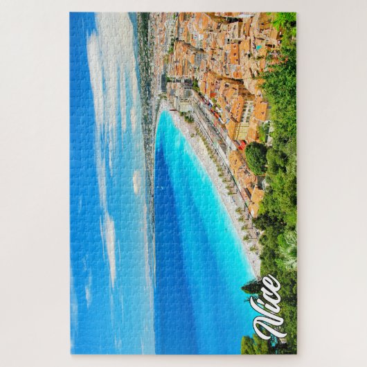 Nizza, Frankreich Puzzle (Vertikal)