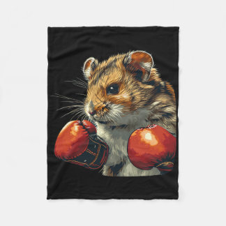Nizza Hamster Boxerkostüme mit Boxhandschuhen für Fleecedecke