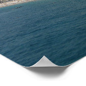 Nizza im Sommer Poster (Ecke)