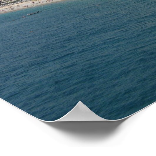 Nizza im Sommer Poster (Ecke)