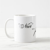 "Nizza", ist a, Vierbuchstabe, Wort Kaffeetasse (Links)