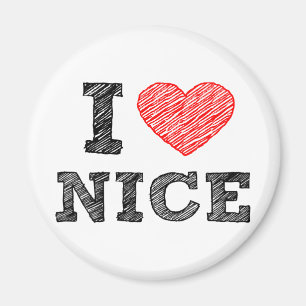 Nizza Liebe I Magnet