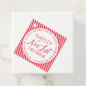 Nizza Liste Mitglied von Weihnachten Geschenkanhänger (Beispiel)