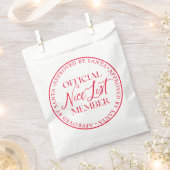 Nizza Liste Mitglied von Weihnachten Geschenktütchen (Ausgeschnitten)