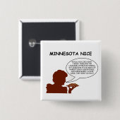 Nizza Minnesota Button (Vorne & Hinten)