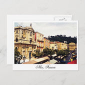 Nizza, offener Markt, Provence Frankreich Postkarte (Vorne/Hinten)