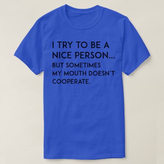 Nizza Person 2 T-Shirt (Design vorne)