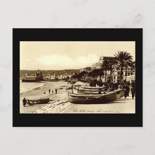 Nizza - Quai des Etats Unis Postkarte (Vorderseite)