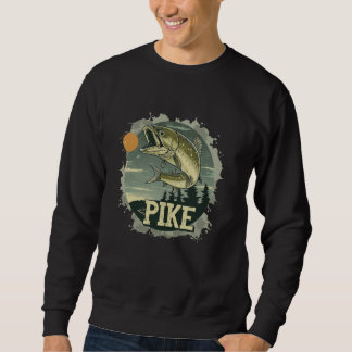 Nizza Raubfisch Kostüm für Fischerboote Sweatshirt