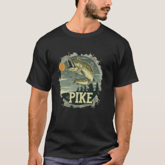 Nizza Raubfisch Kostüm für Fischerboote T-Shirt