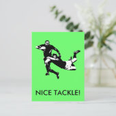 Nizza, Rugby Postkarte (Stehend Vorderseite)