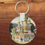 Nizza - Russische Kathedrale Schlüsselanhänger (Vorderseite)