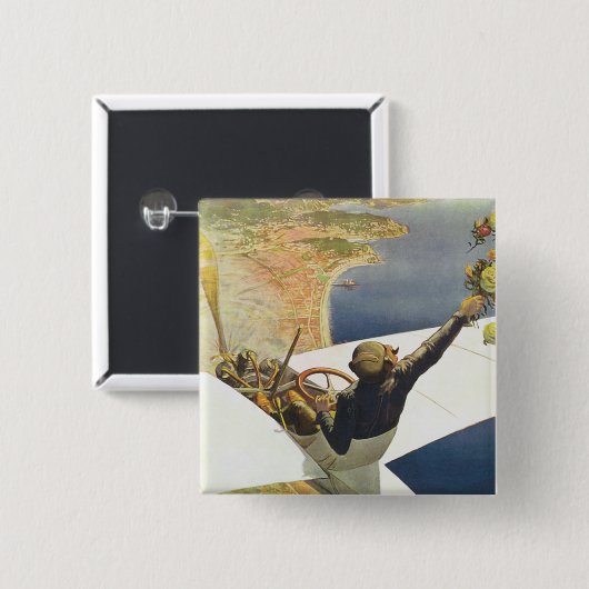 Nizza Sitzung d'Aviation Button (Vorne & Hinten)