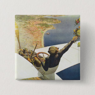 Nizza Sitzung d'Aviation Button