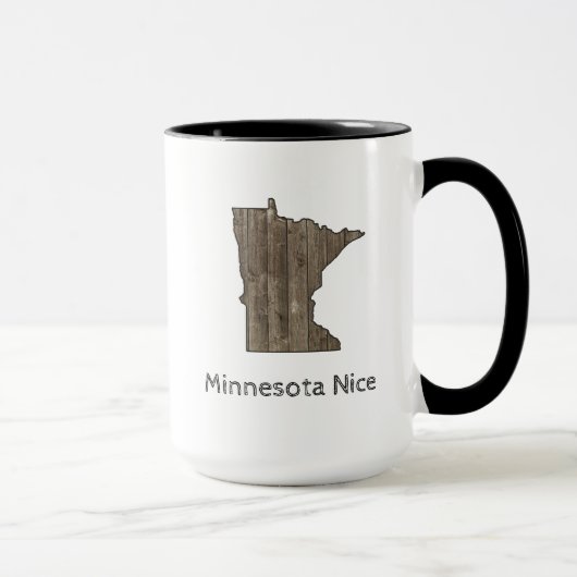 Nizza Staats-Phrase Minnesotas Tasse (Rechts)