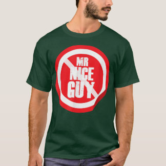 Nizza Typ Roter Traffic Schild Funny Minimal Coole T-Shirt
