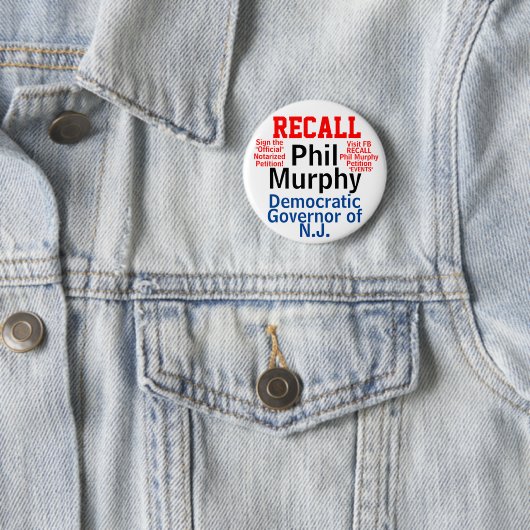 NJ Gov. Murphy (Bearbeiten für jeden Staat) zurück Button (Beispiel)