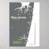 NJ Marathon Map Poster (Vorne)
