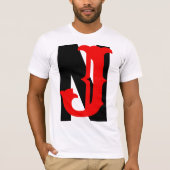 NJ (New Jersey) T-Shirt (Vorderseite)