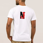 NJ (New Jersey) T-Shirt (Rückseite)