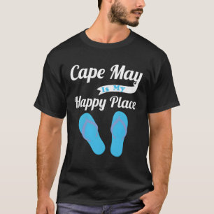 Nj Shore Beach Cape May ist mein glücklicher Ort T-Shirt