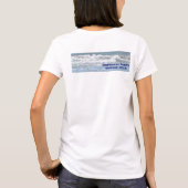 NJ Shore Boardwalk "Stronger als der Sturm" T-Shir T-Shirt (Rückseite)