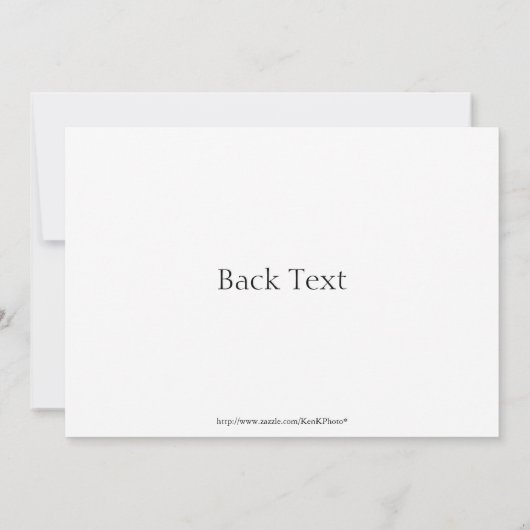 NJ Shore-Einladung Einladung (Rückseite)