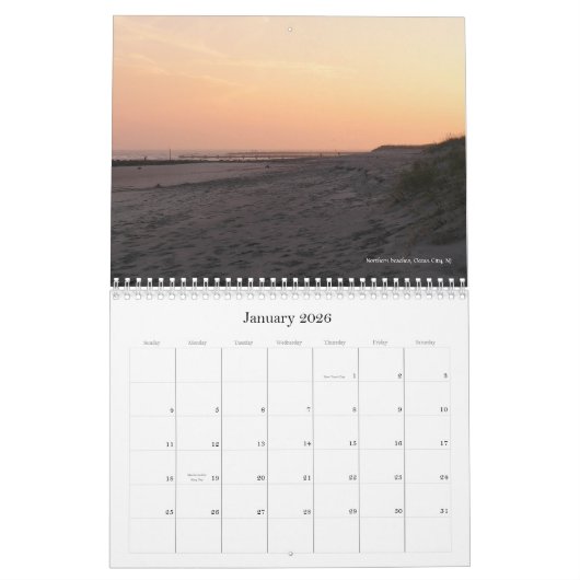 NJ Ufer 2011 Kalender (Jan 2026)
