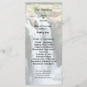 NJ - Waterfall Paterson NJ Wedding Program Programm (Vorderseite)