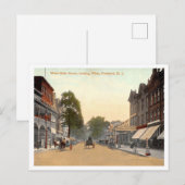 NJ West Main St 1910s Postkarte (Vorne/Hinten)