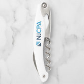 NJCPA Logo Flaschenöffner Kellnermesser (Rückseite)