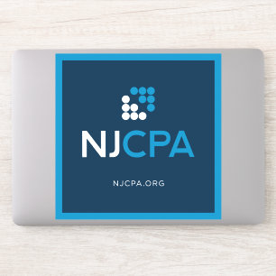 NJCPA Vinyl Sticker - groß