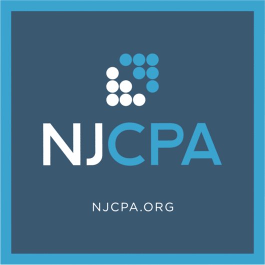 NJCPA Vinyl Sticker - groß (Vorderseite)