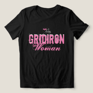 NJF GRIDIRON Edge Chalk Frau  Tri-Blend Shirt